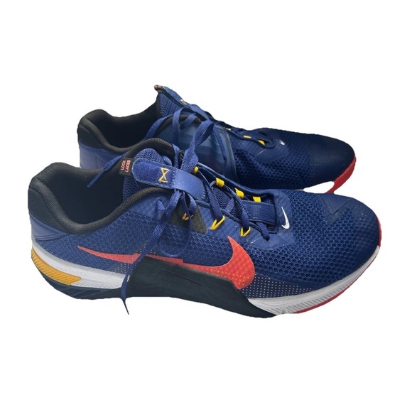 SIZE 14 Nike Metcon 7 Men's Training Sneakers Deep Royal Blue CZ8281-448 - Picture 4 of 9